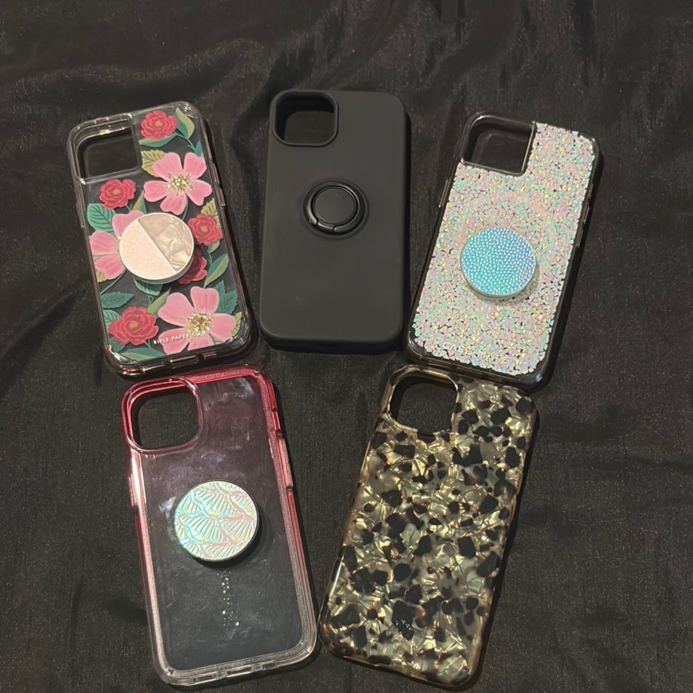 Stylish Phone Case Set with PopSockets